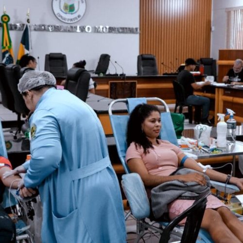 Cerca de 600 bolsas de sangue foram coletadas em campanhas do final de semana pela Fhemeron