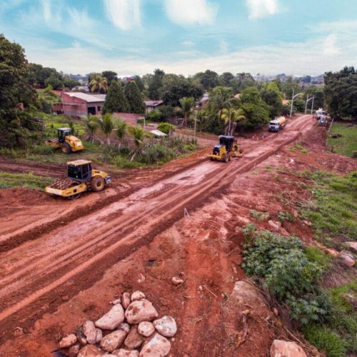 Obra de Infraestrutura urbana em Santa Luzia d’Oeste é destaque na Zona da Mata