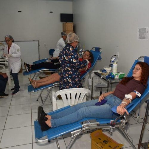 Campanhas de doação de sangue reúnem mais de 250 voluntários em Porto Velho e Alvorada do Oeste