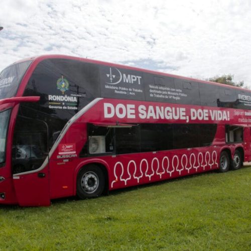 Unidade Móvel de Coleta de Sangue será inaugurada em Rondônia para ampliar doações