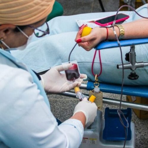 Campanha itinerante intensifica coleta de sangue nos municípios de Cerejeiras e Jaru, neste final de semana