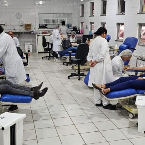 Coleta de sangue mobiliza moradores de Cujubim e reforça rede de solidariedade