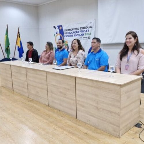 Congresso Estadual de Educação Física e Esporte Escolar é promovido pelo governo de RO