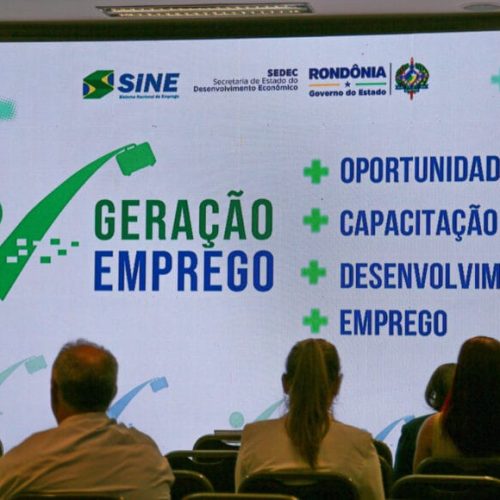 Governo de RO facilita acesso ao mercado de trabalho com 2.473 vagas e cursos gratuitos em plataforma digital