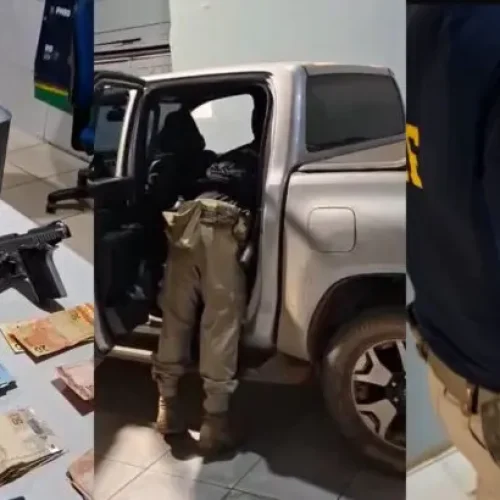 Casal é preso pela PRF com mais de 72 quilos de mercúrio escondidos em estepe em Porto Velho
