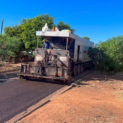 Pacote de obras do governo de RO atende municípios do Cone do Sul com asfaltamento nas vias urbanas e rodovias