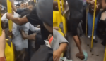 Confusão: idosa defeca dentro de ônibus e leva chute de homem; VEJA VÍDEO