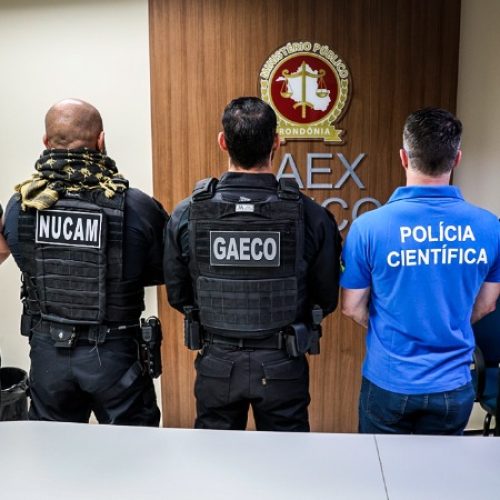 A ação contou com equipes do MPRO, MP do Acre, PM e Polícia Penal