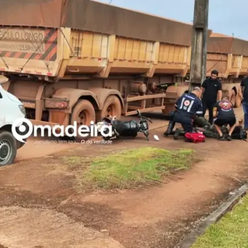 Militar da Base Aérea sofre grave acidente de trânsito na BR 364, em Porto Velho