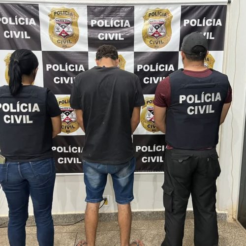 Polícia Civil age rápido e prende acusado de assaltar posto de combustível