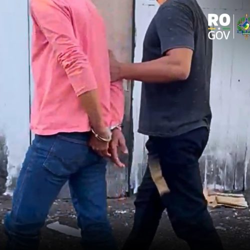 Polícia Civil prende acusado de matar esposa esganada em Candeias do Jamari