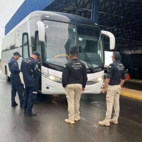 Governo de RO realiza “Operação Rota Segura” para fiscalização no transporte de passageiros, em Vilhena