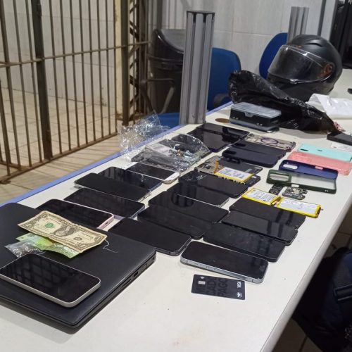 Polícia Militar recupera celulares e tablets e prende suspeito por receptação em Porto Velho