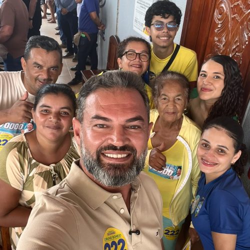 Bruno Scheid percorre comércio e participa de carreata em Nova Mamoré