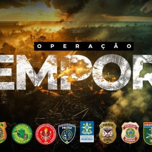 MPRO e parceiros deflagram a “Operação Temporã”, de combate aos incêndios florestais no Parque Estadual Guajará-Mirim e de punição dos responsáveis