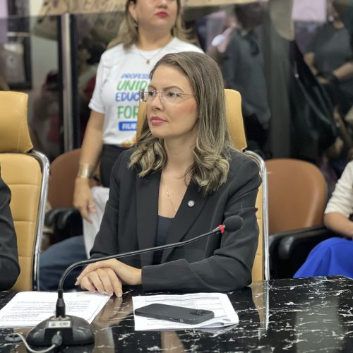 Vereadora Sofia Andrade vota a favor de valorização dos servidores da Saúde e Educação em Porto Velho