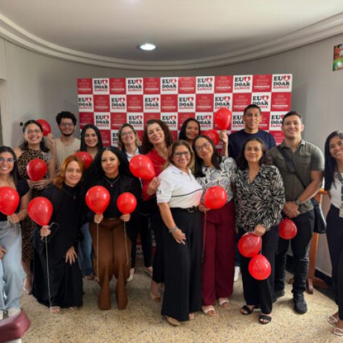 Servidores do Iperon reforçam estoques de sangue em ação promovida na Fhemeron