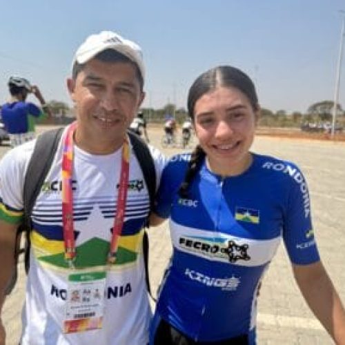 Estudante-atleta de Guajará-Mirim garante 4º lugar no ciclismo nos Jogos da Juventude 2025
