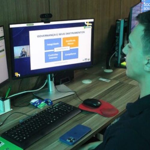 Gestão de risco é destaque durante palestra remota para mais de 100 servidores