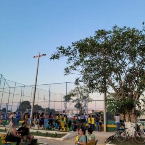 Inauguração da Praça de Vista Alegre do Abunã