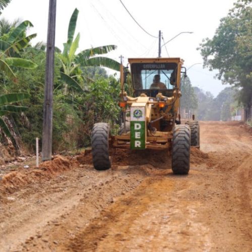 Governo de RO investe em pavimentação urbana no município de Campo Novo