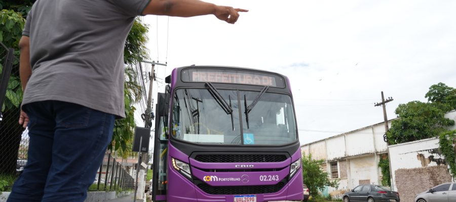 Transporte público será gratuito em Porto Velho nos dois turnos