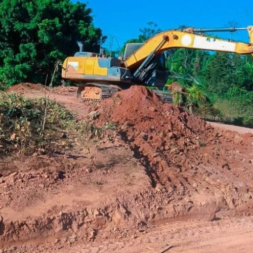 Rodovia-387 recebe melhorias estruturais do governo de RO em 87 km de extensão até a divisa com Mato Grosso