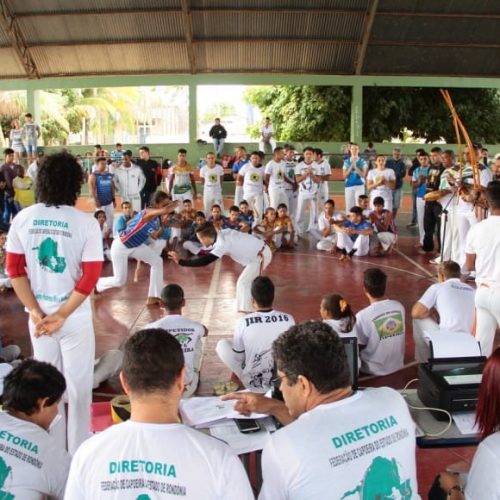 Capoeira ganha destaque nos Jogos Intermunicipais de Rondônia 2025, em Ji-Paraná
