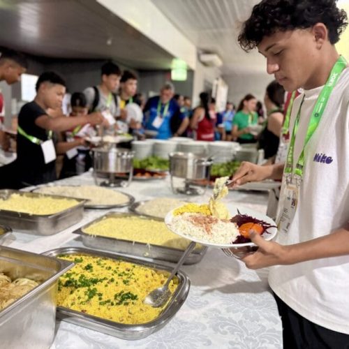 Organização da alimentação garante acolhimento, inovação e cuidado aos estudantes durante o Joer em Cacoal