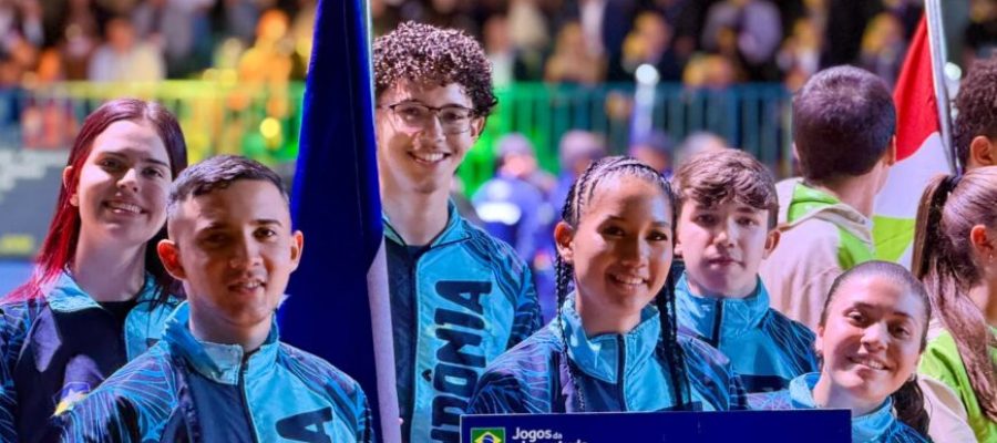 Delegação de Rondônia participa da abertura dos Jogos da Juventude 2026
