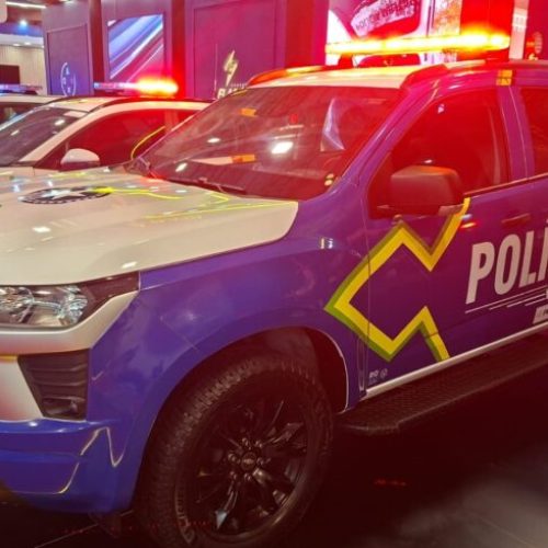 Viaturas blindadas adquiridas pelo governo de RO são expostas em evento internacional de segurança
