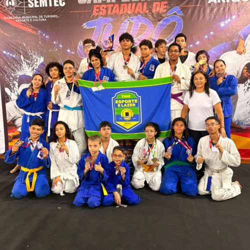 Atletas do Construindo Campeões brilham em competição estadual de judô e levam Porto Velho ao pódio