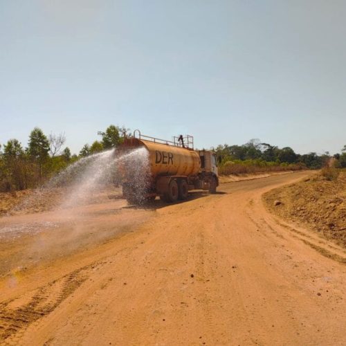 Rodovia-370, no Cone Sul do estado, avança em melhorias realizadas pelo governo de RO