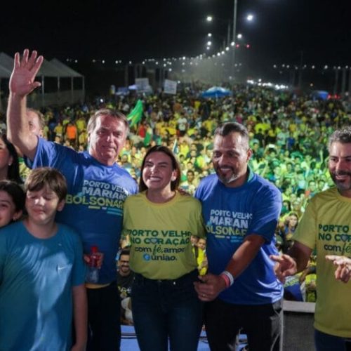 Eleições 2024: Bolsonaro mobiliza Porto Velho em apoio histórico à candidatura de Mariana Carvalho