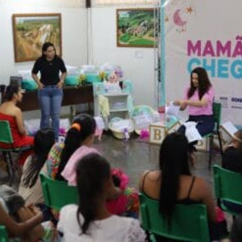 Governo de RO entrega kits natalidade a gestantes em Nova Califórnia, na Ponta do Abunã