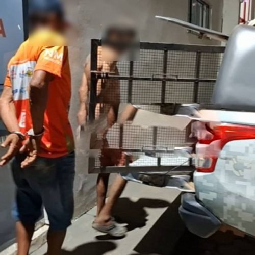 Dois foragidos da Justiça são presos pelo PATAMO durante patrulhamento em bairro