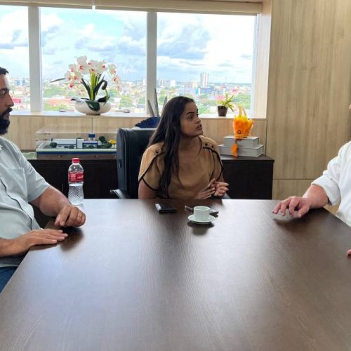 Deputada Dra. Taissa recebe prefeito de Alvorada do Oeste para dialogar sobre demandas locais