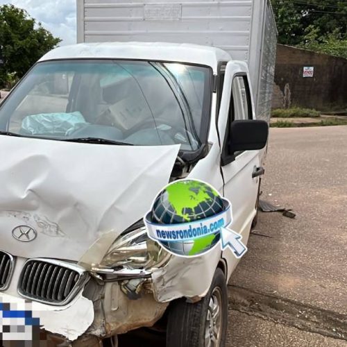 Capotamento deixa motorista lesionada na zona sul de Porto Velho