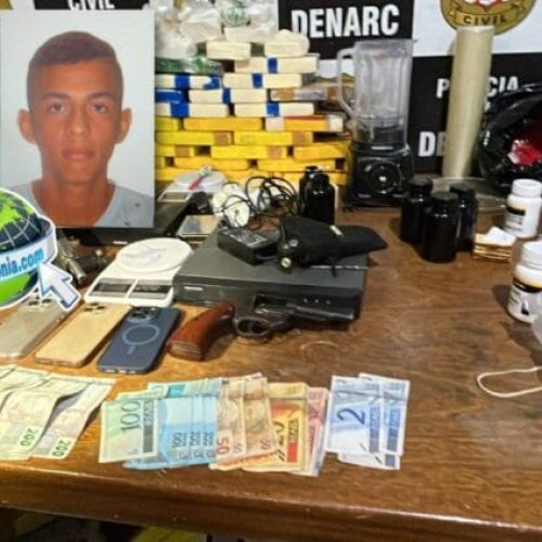 Denarc prende traficantes com quase 30 kg de drogas e fecha laboratório do tráfico
