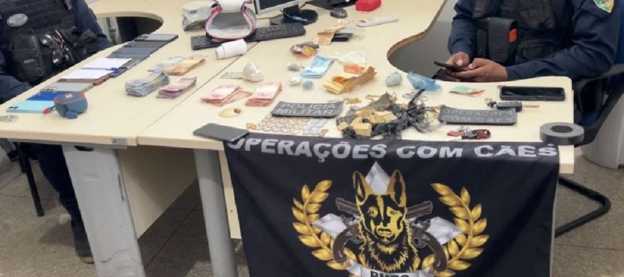 Polícia desarticula ponto de tráfico e apreende drogas em Rondônia