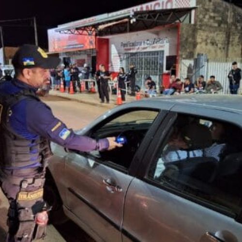 Para reforçar segurança no trânsito, operação Lei Seca Nacional é realizada simultaneamente em seis municípios rondonienses