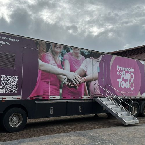 Prefeitura amplia acesso à mamografia com Carreta do Hospital do Amor em Porto Velho