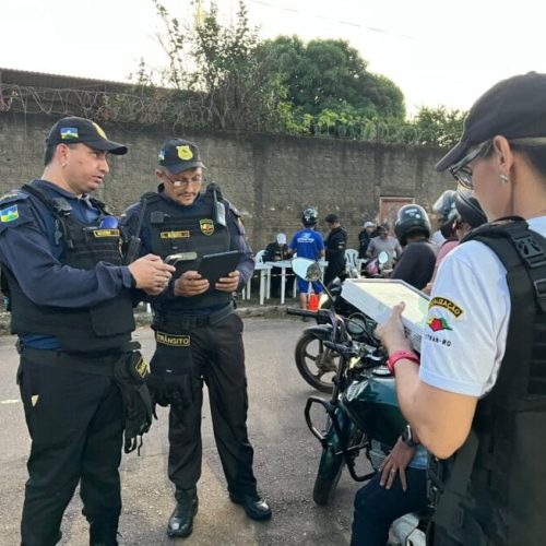 Operação do Detran-RO flagra número recorde de condutores inabilitados em Porto Velho