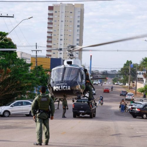 Operação Escudo de Rondônia: governo de RO reforça ações contra o crime organizado