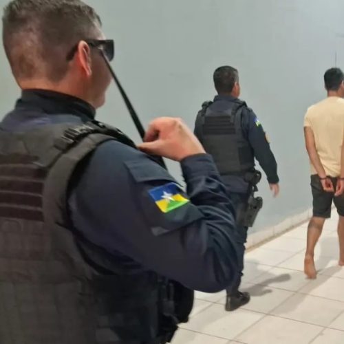 Homem é preso por agredir esposa e ameaçá-la de morte