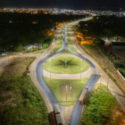 Investimentos do governo de RO em Iluminação Pública de LED trazem mudanças e segurança à população de Pimenta Bueno