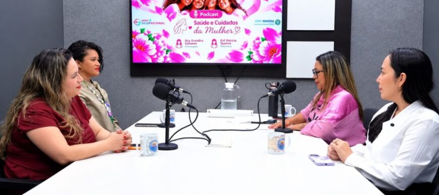Outubro Rosa: podcast voltado aos profissionais da educação aborda saúde e cuidados da mulher