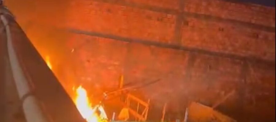Policiais intervêm em princípio de incêndio em posto na Avenida Carlos Gomes