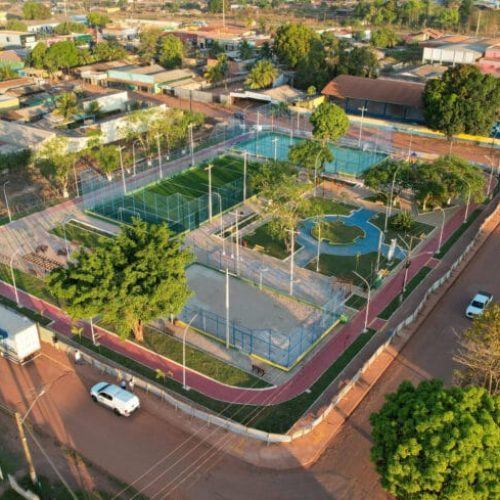 Governo de RO entrega praça revitalizada em Vista Alegre do Abunã, nesta terça-feira, 12