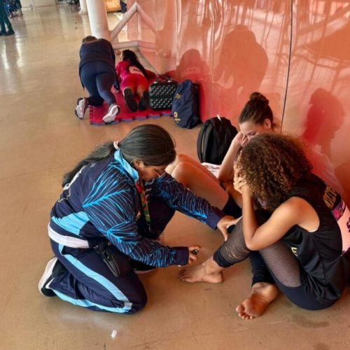 Trabalho integrado de enfermagem e fisioterapia fortalece desempenho dos atletas rondonienses durante Paralimpíadas Escolares 2025